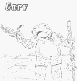 coloriage chaotic garv